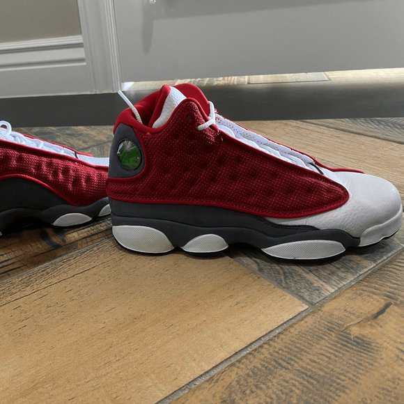 Kids Jordan 13 Retro Gym Red Flint Grey (GS) - Picture 2 of 8